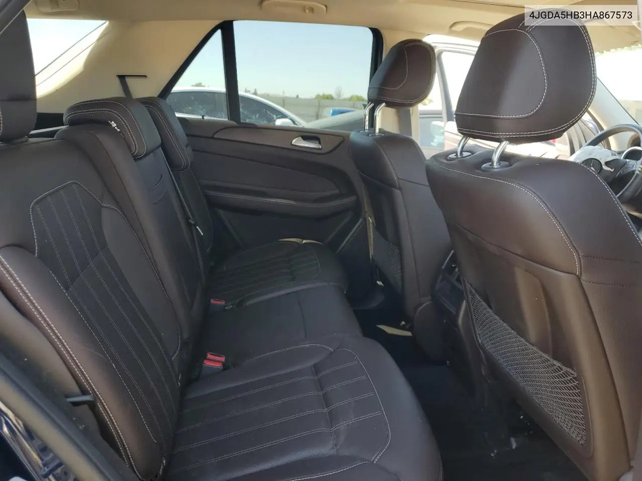 2017 Mercedes-Benz Gle 350 4Matic VIN: 4JGDA5HB3HA867573 Lot: 62889755