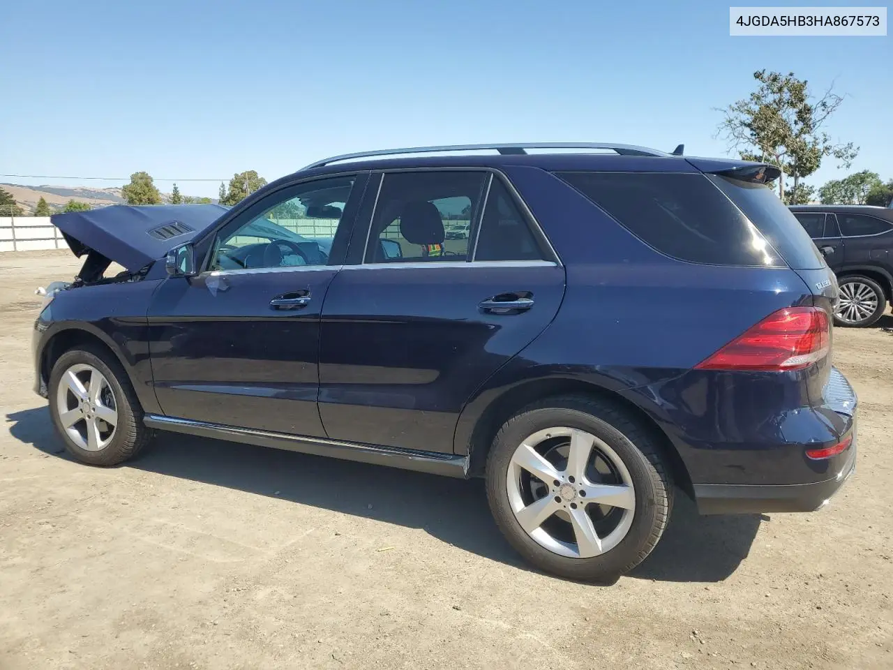 2017 Mercedes-Benz Gle 350 4Matic VIN: 4JGDA5HB3HA867573 Lot: 62889755