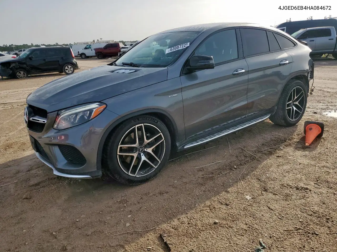 2017 Mercedes-Benz Gle Coupe 43 Amg VIN: 4JGED6EB4HA084672 Lot: 63087225