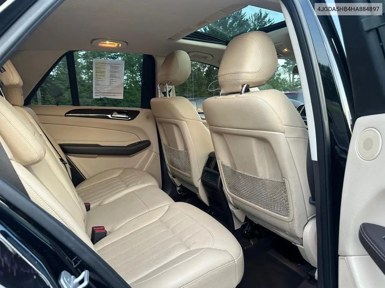 2017 Mercedes-Benz Gle 350 4Matic VIN: 4JGDA5HB4HA884897 Lot: 63116215