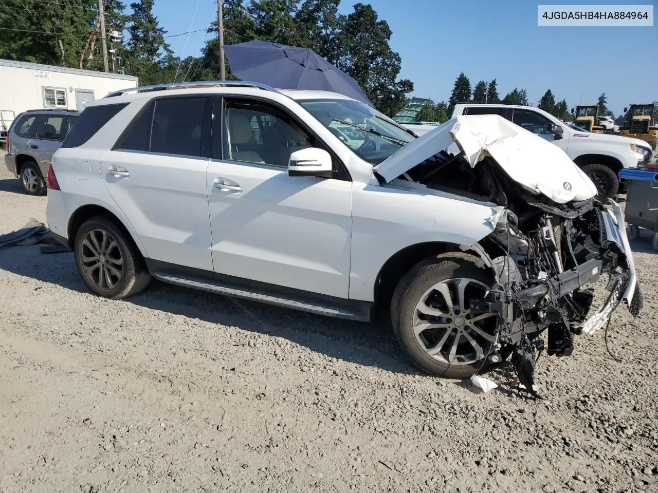 2017 Mercedes-Benz Gle 350 4Matic VIN: 4JGDA5HB4HA884964 Lot: 63650405