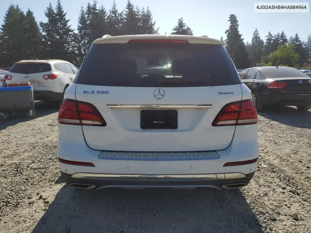 2017 Mercedes-Benz Gle 350 4Matic VIN: 4JGDA5HB4HA884964 Lot: 63650405