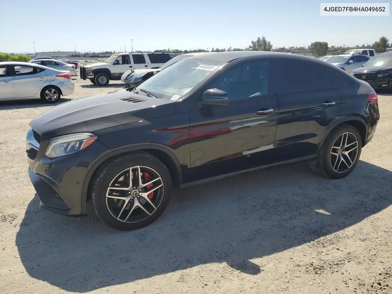 2017 Mercedes-Benz Gle Coupe 63 Amg-S VIN: 4JGED7FB4HA049652 Lot: 64383855