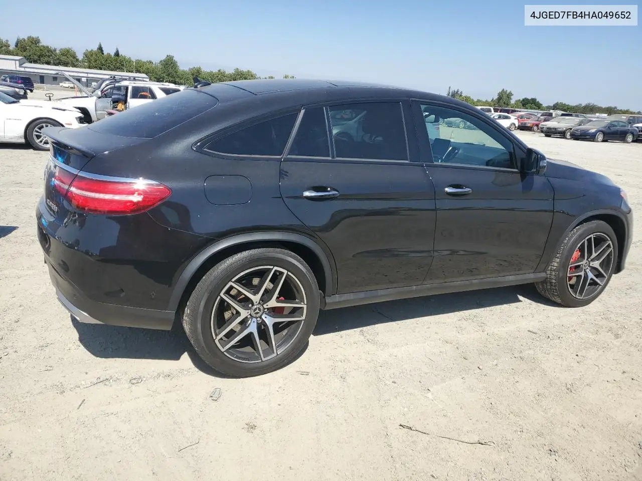 2017 Mercedes-Benz Gle Coupe 63 Amg-S VIN: 4JGED7FB4HA049652 Lot: 64383855