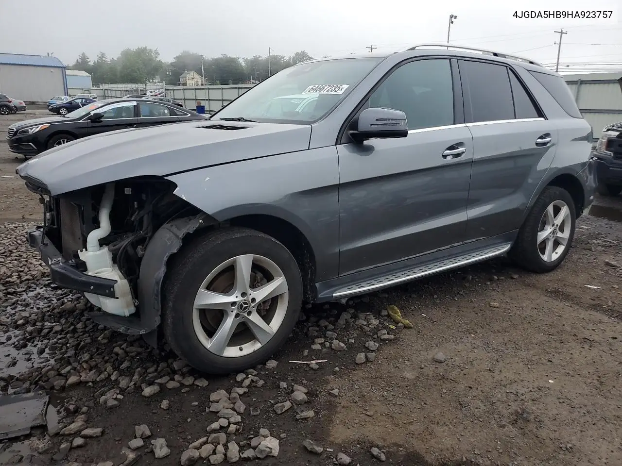 2017 Mercedes-Benz Gle 350 4Matic VIN: 4JGDA5HB9HA923757 Lot: 64667235