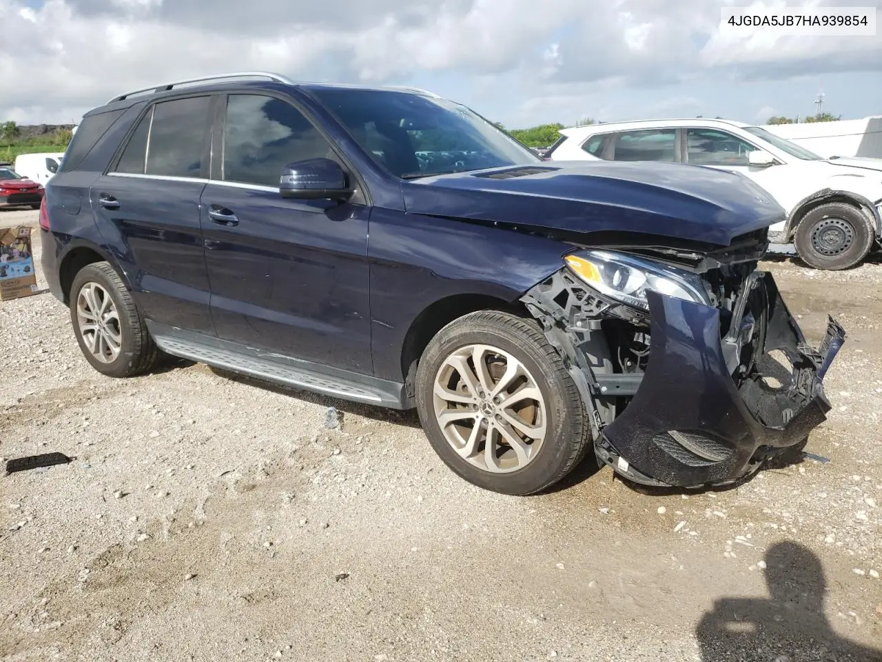 2017 Mercedes-Benz Gle 350 VIN: 4JGDA5JB7HA939854 Lot: 65144885