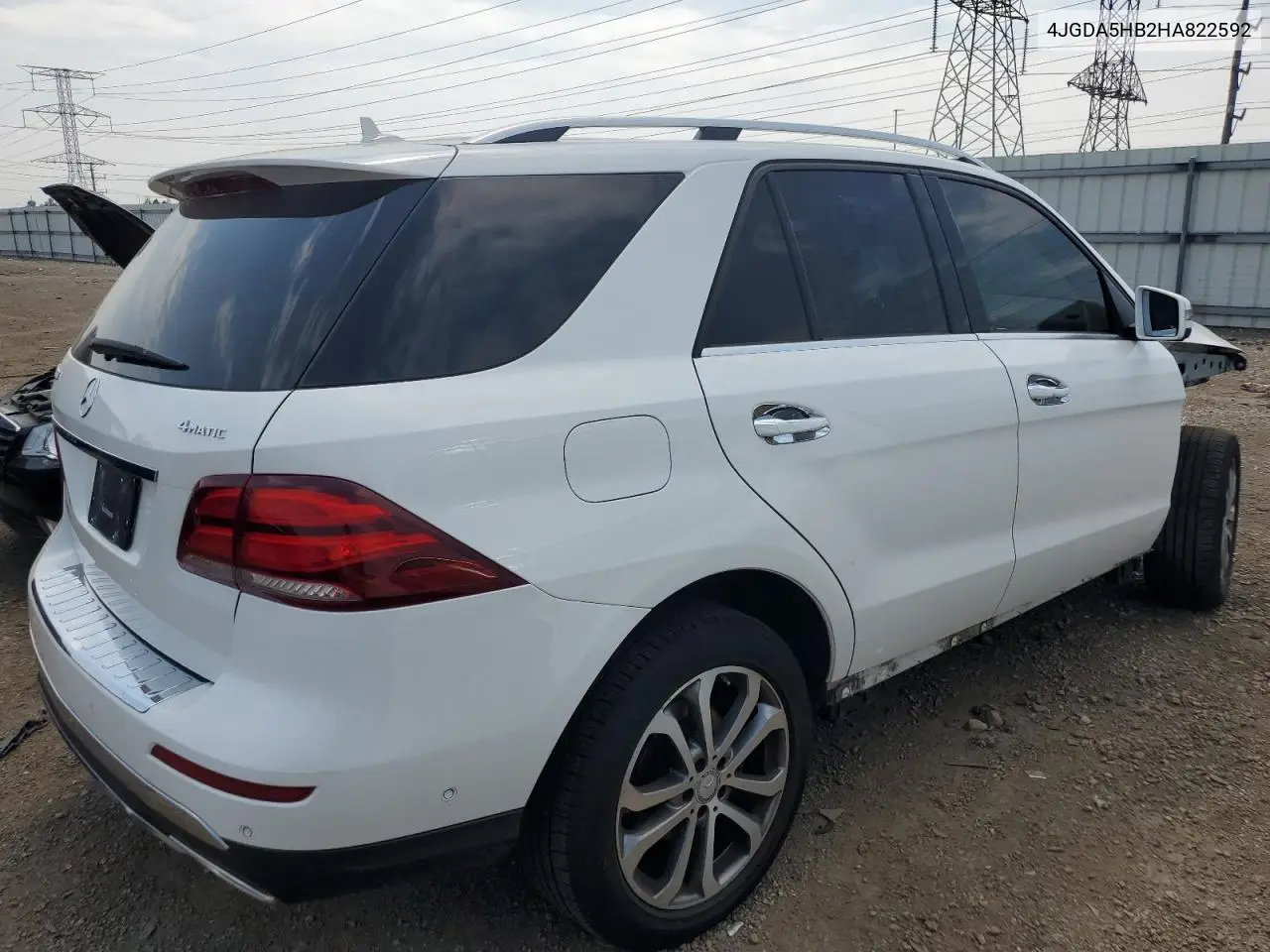 2017 Mercedes-Benz Gle 350 4Matic VIN: 4JGDA5HB2HA822592 Lot: 65168405