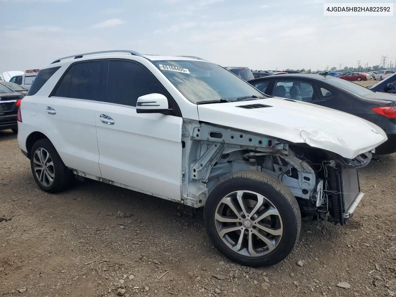 2017 Mercedes-Benz Gle 350 4Matic VIN: 4JGDA5HB2HA822592 Lot: 65168405