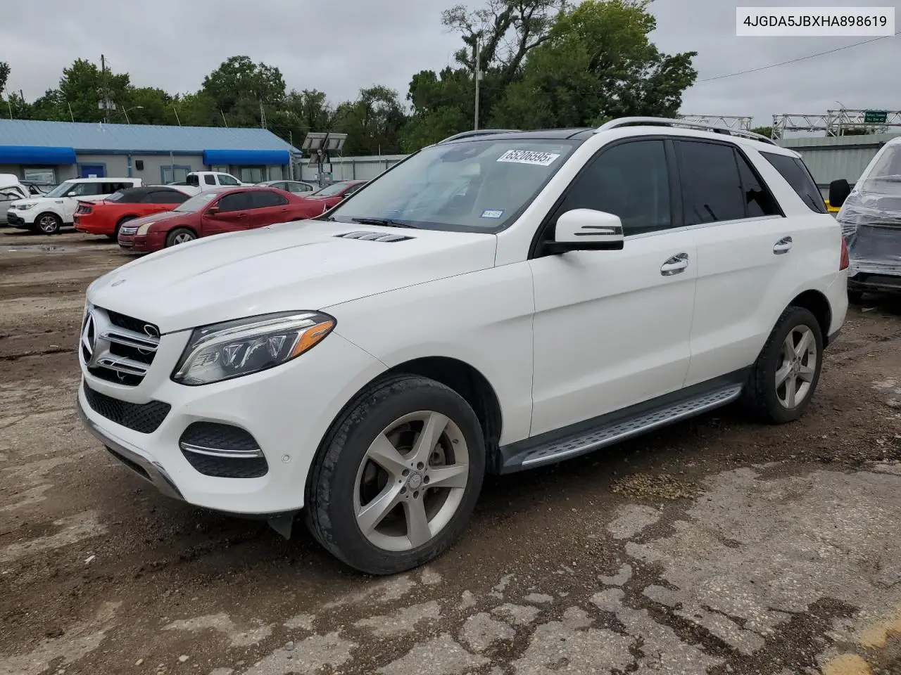 2017 Mercedes-Benz Gle 350 VIN: 4JGDA5JBXHA898619 Lot: 65206595