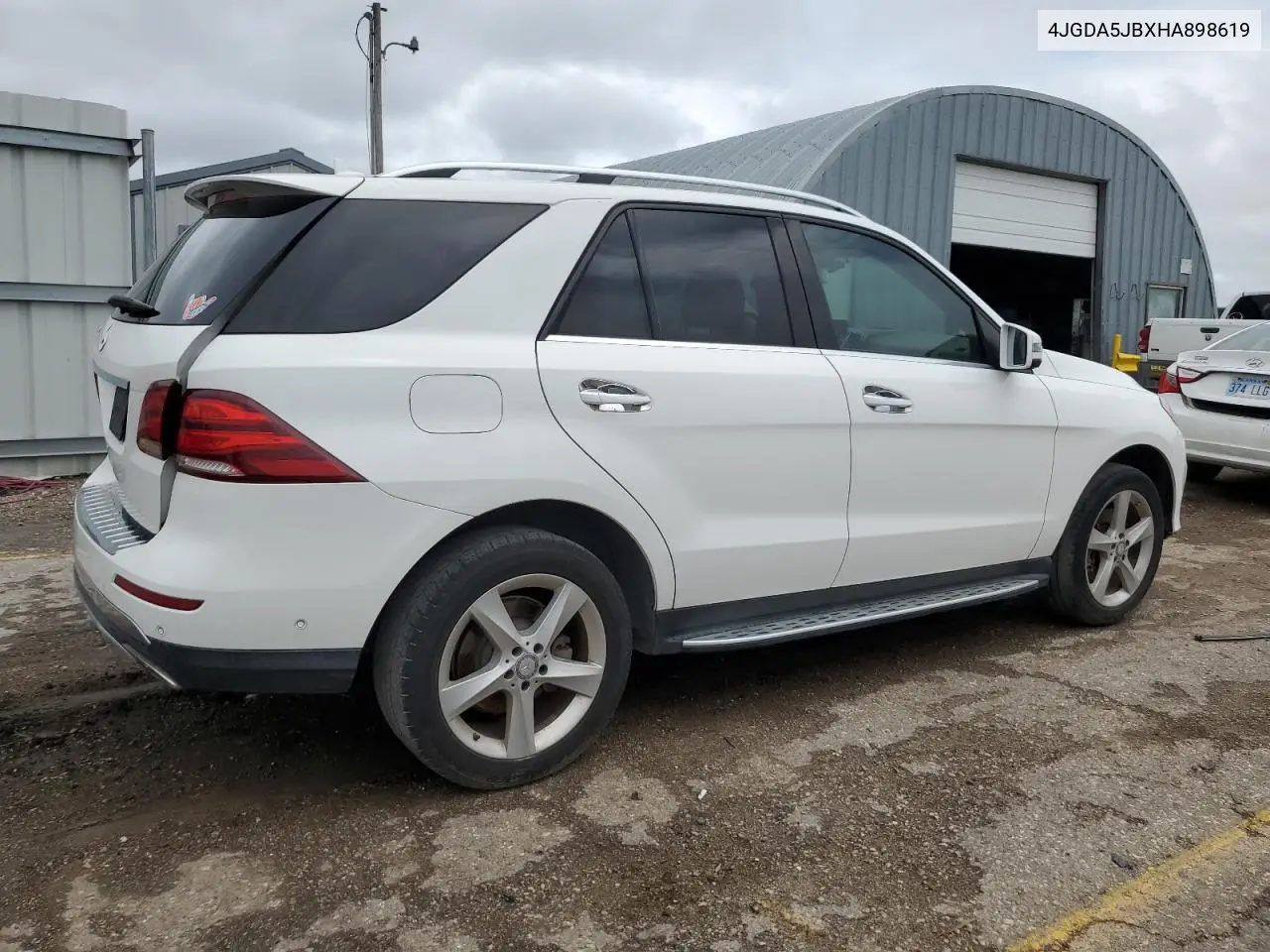 2017 Mercedes-Benz Gle 350 VIN: 4JGDA5JBXHA898619 Lot: 65206595
