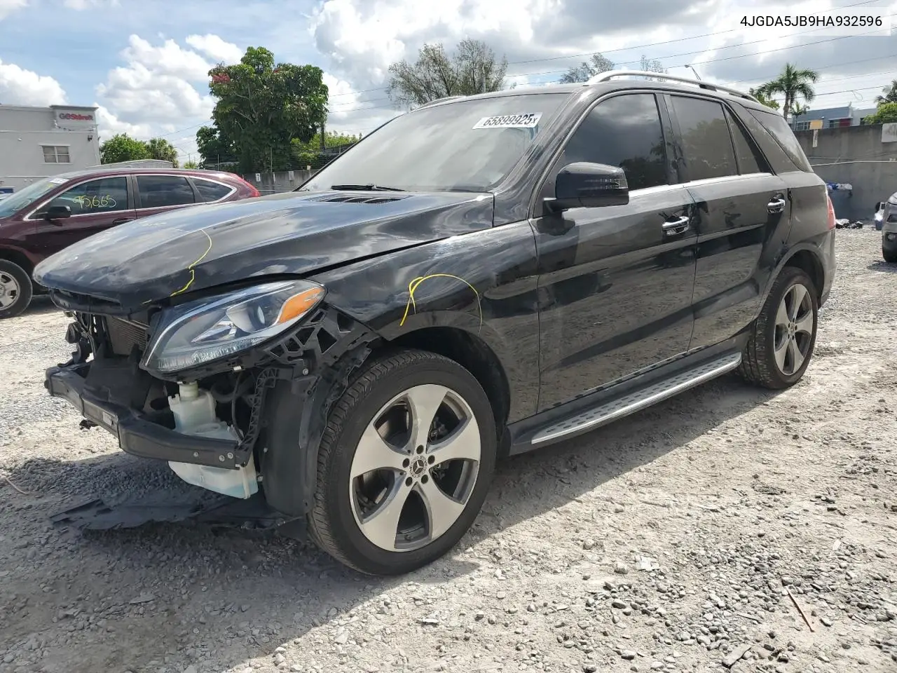 2017 Mercedes-Benz Gle 350 VIN: 4JGDA5JB9HA932596 Lot: 65899925