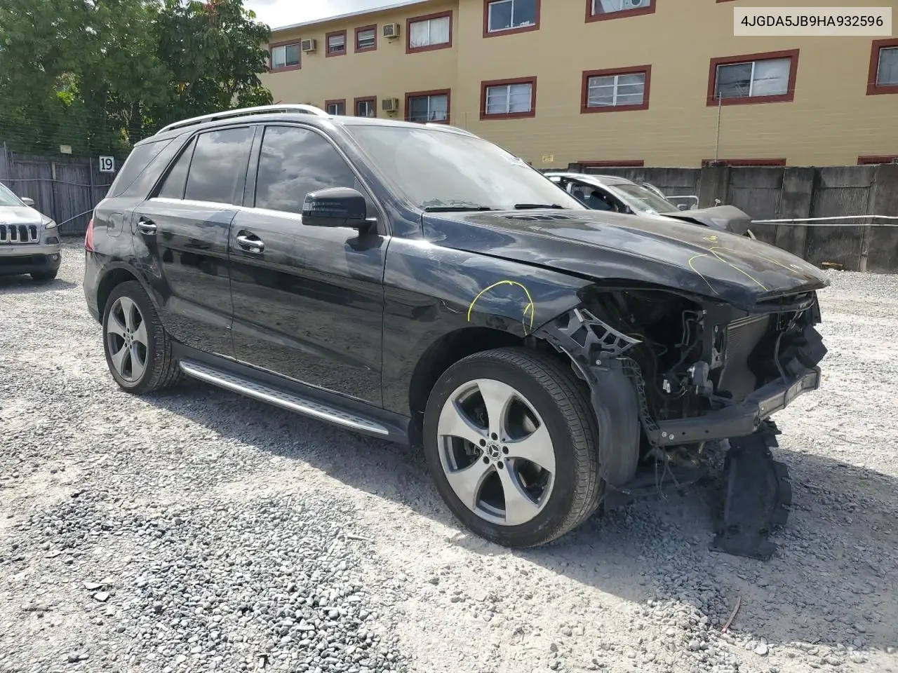 2017 Mercedes-Benz Gle 350 VIN: 4JGDA5JB9HA932596 Lot: 65899925