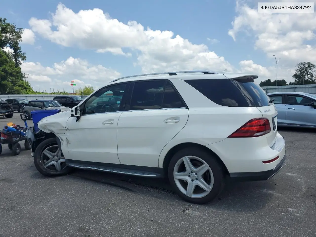 2017 Mercedes-Benz Gle 350 VIN: 4JGDA5JB1HA834792 Lot: 66072345