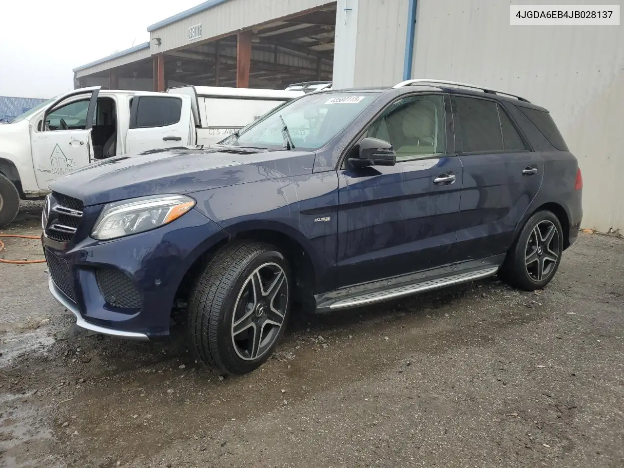 2018 Mercedes-Benz Gle 43 Amg VIN: 4JGDA6EB4JB028137 Lot: 43580115