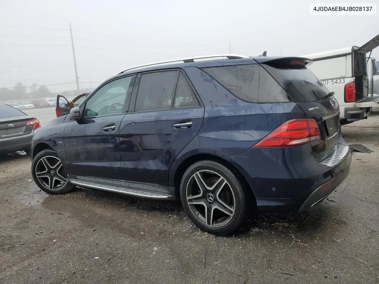 2018 Mercedes-Benz Gle 43 Amg VIN: 4JGDA6EB4JB028137 Lot: 43580115