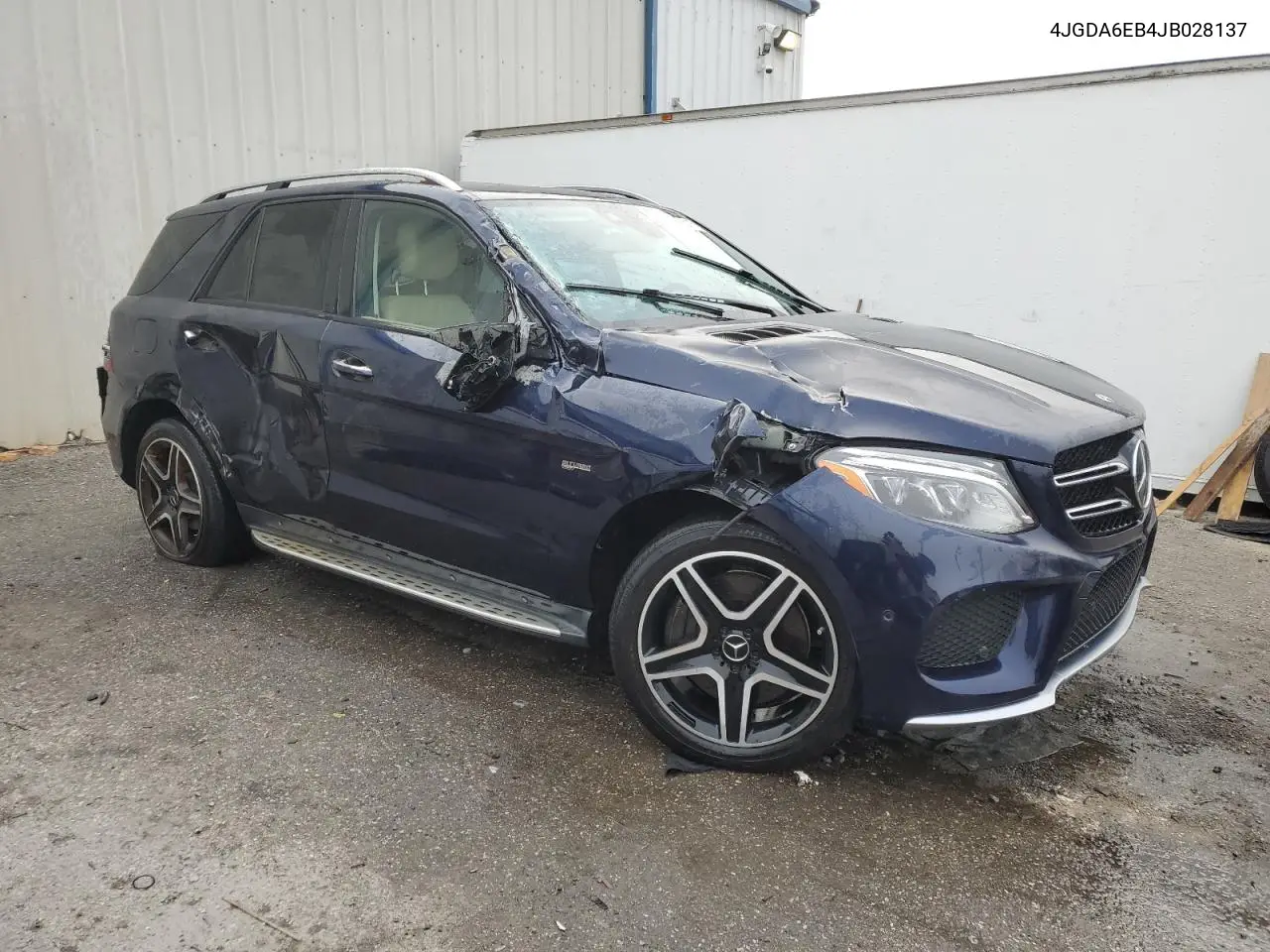 2018 Mercedes-Benz Gle 43 Amg VIN: 4JGDA6EB4JB028137 Lot: 43580115