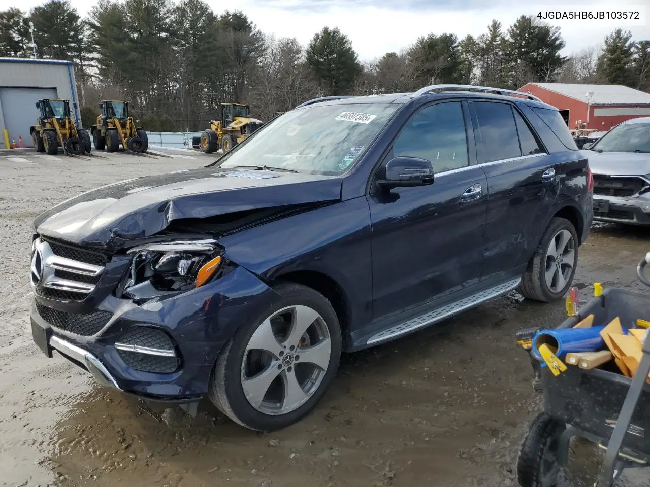 2018 Mercedes-Benz Gle 350 4Matic VIN: 4JGDA5HB6JB103572 Lot: 46597385