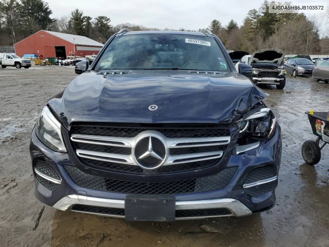 2018 Mercedes-Benz Gle 350 4Matic VIN: 4JGDA5HB6JB103572 Lot: 46597385