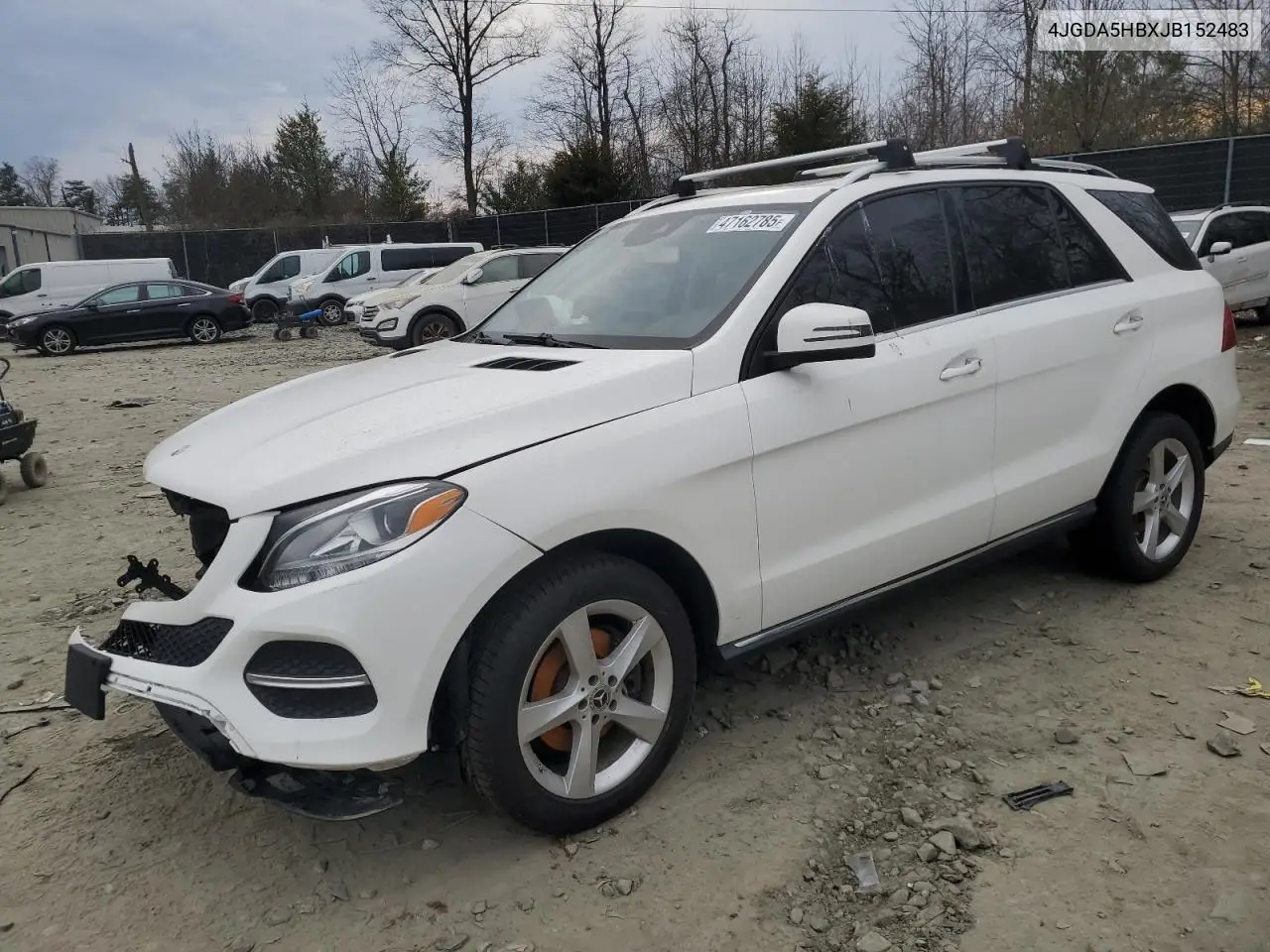 2018 Mercedes-Benz Gle 350 4Matic VIN: 4JGDA5HBXJB152483 Lot: 47162785