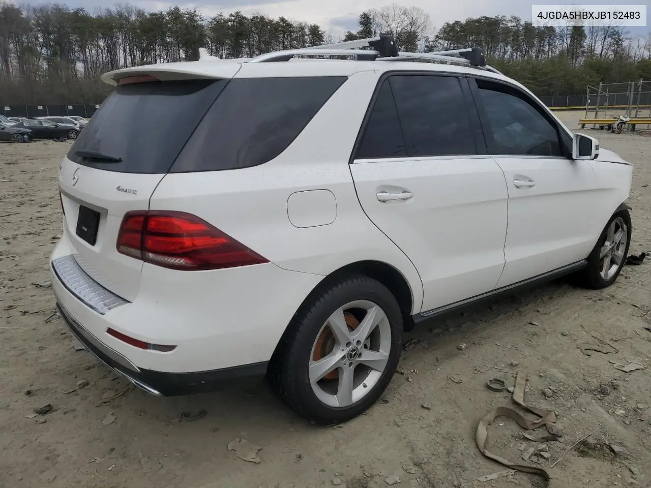 2018 Mercedes-Benz Gle 350 4Matic VIN: 4JGDA5HBXJB152483 Lot: 47162785