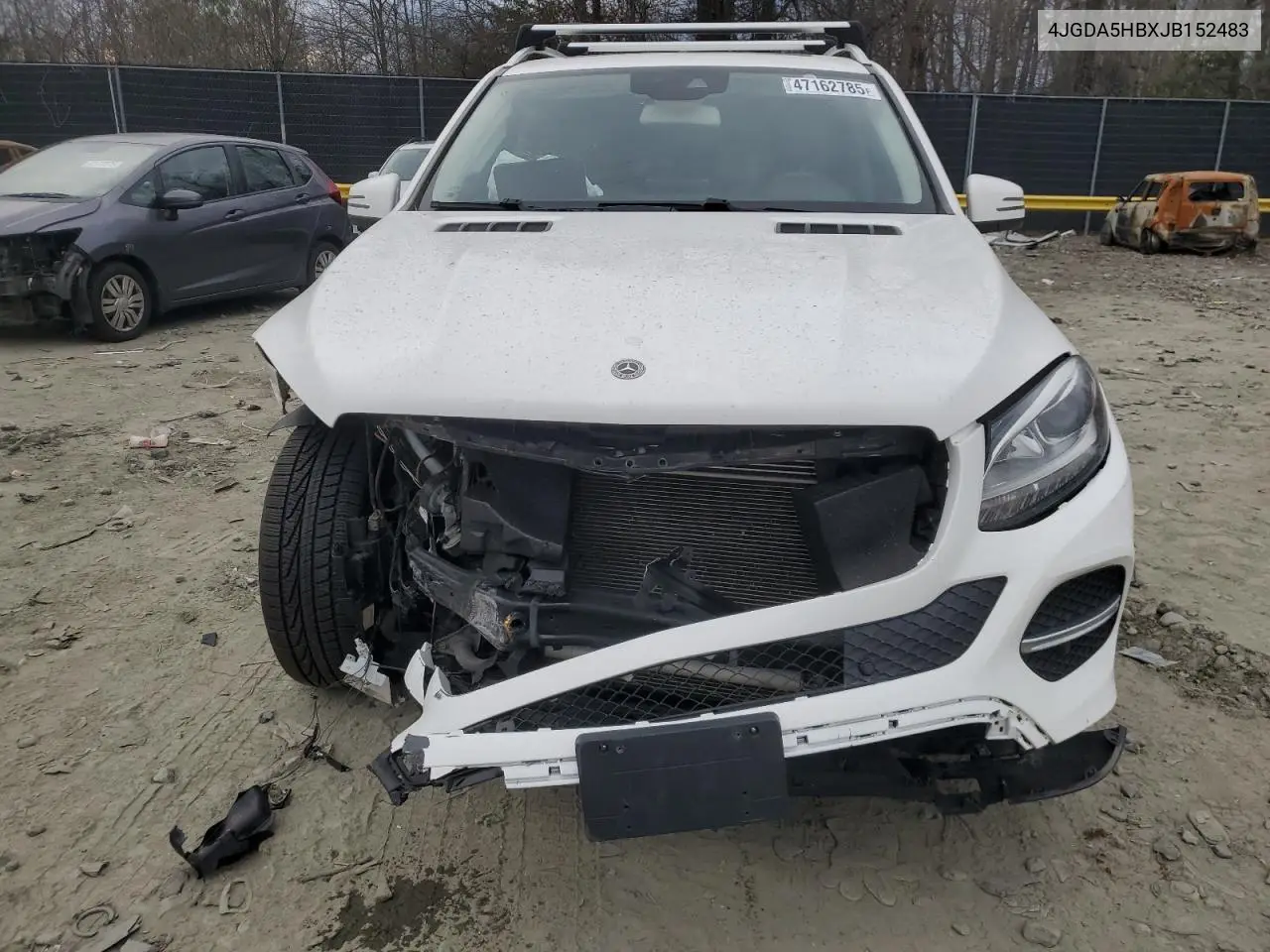 2018 Mercedes-Benz Gle 350 4Matic VIN: 4JGDA5HBXJB152483 Lot: 47162785