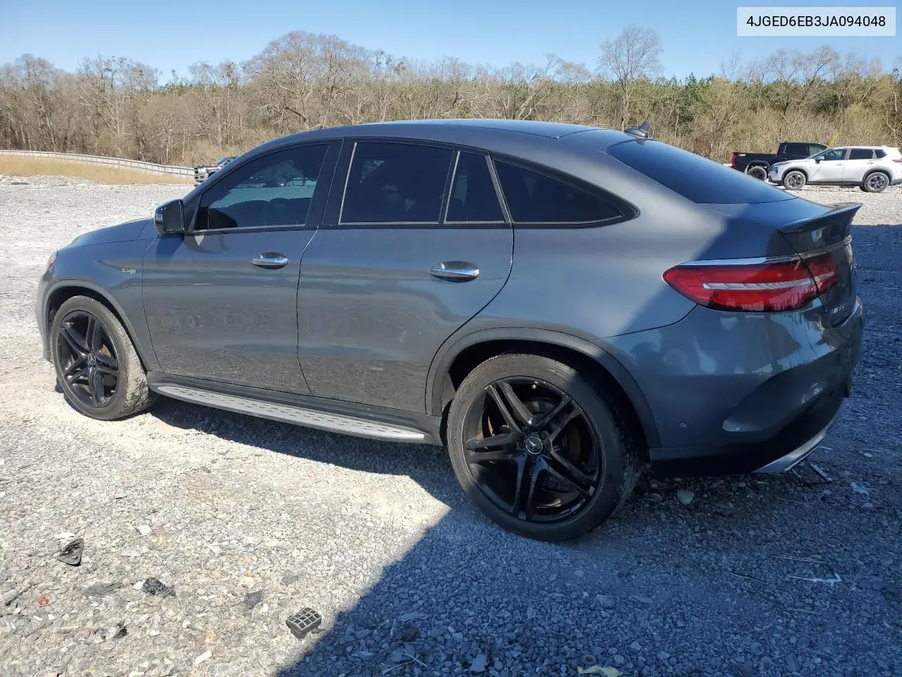 2018 Mercedes-Benz Gle Coupe 43 Amg VIN: 4JGED6EB3JA094048 Lot: 49584845