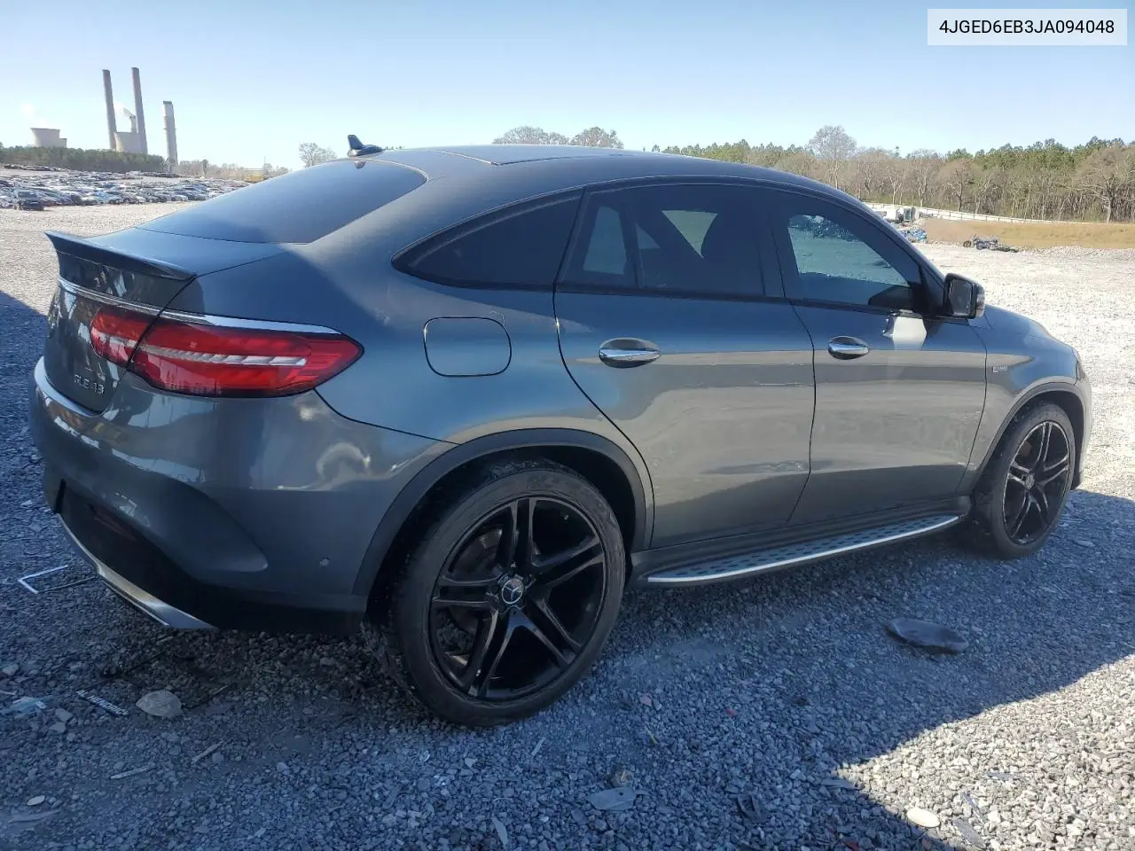 2018 Mercedes-Benz Gle Coupe 43 Amg VIN: 4JGED6EB3JA094048 Lot: 49584845