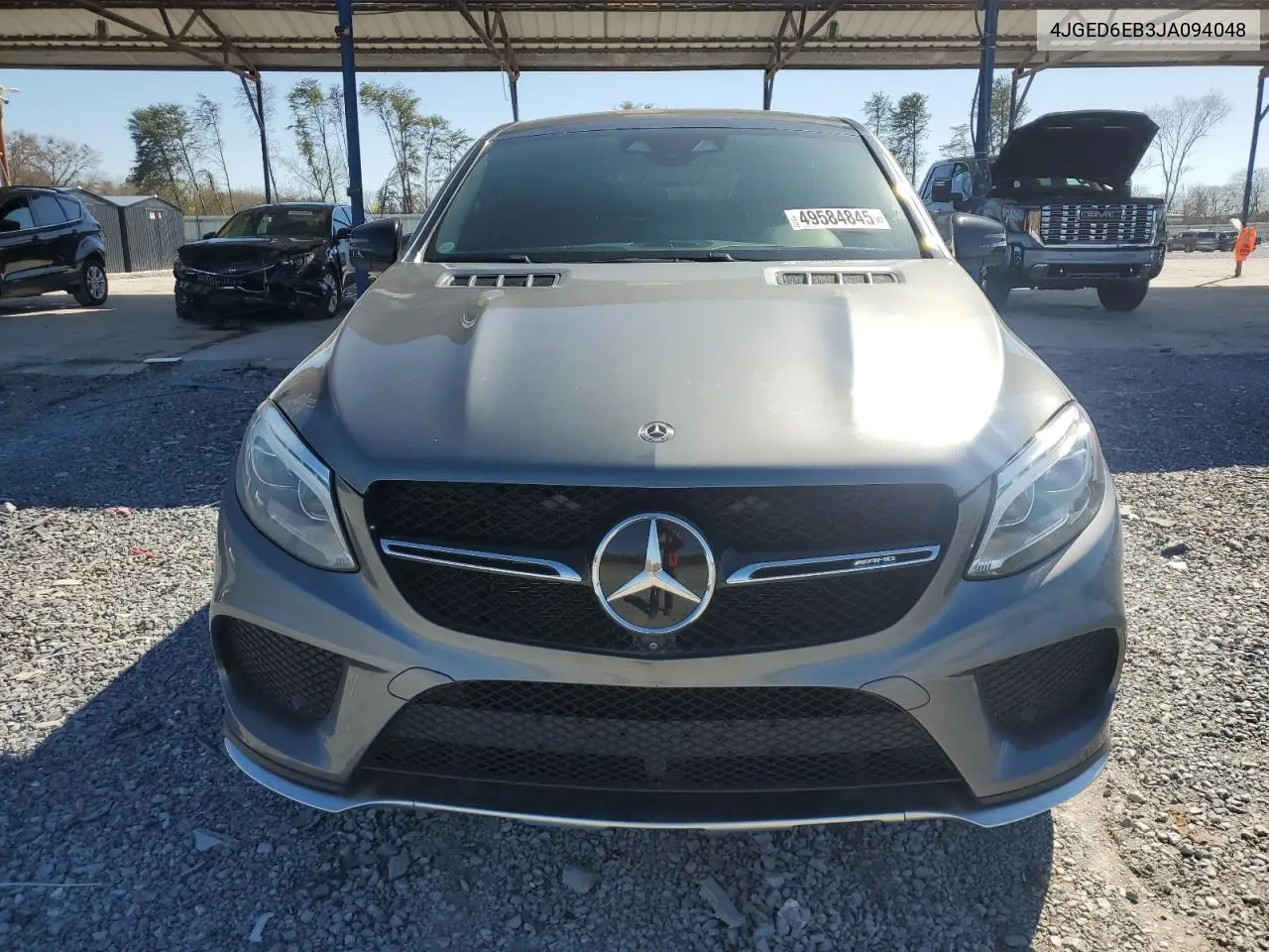 2018 Mercedes-Benz Gle Coupe 43 Amg VIN: 4JGED6EB3JA094048 Lot: 49584845