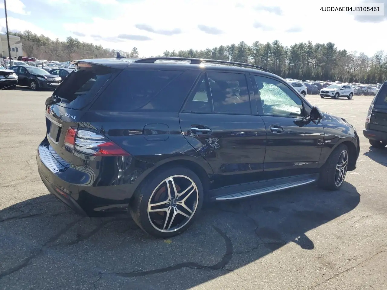 2018 Mercedes-Benz Gle 43 Amg VIN: 4JGDA6EB4JB105461 Lot: 50608075