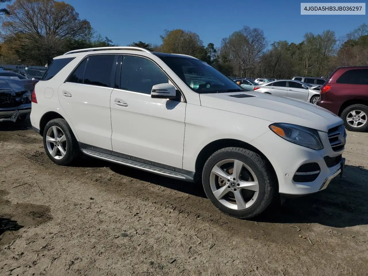 2018 Mercedes-Benz Gle 350 4Matic VIN: 4JGDA5HB3JB036297 Lot: 52356435