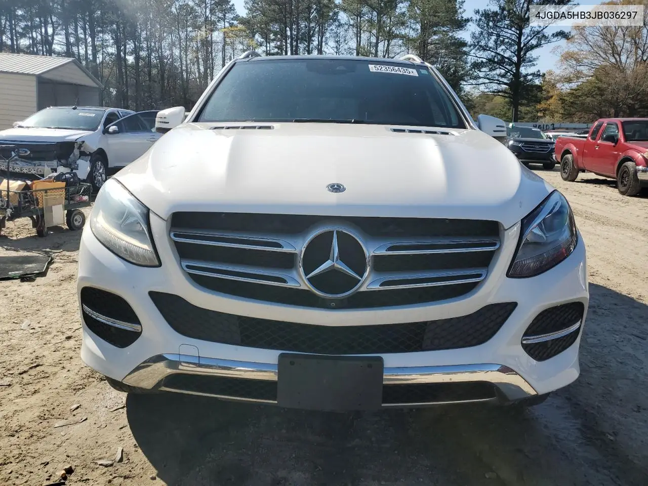 2018 Mercedes-Benz Gle 350 4Matic VIN: 4JGDA5HB3JB036297 Lot: 52356435