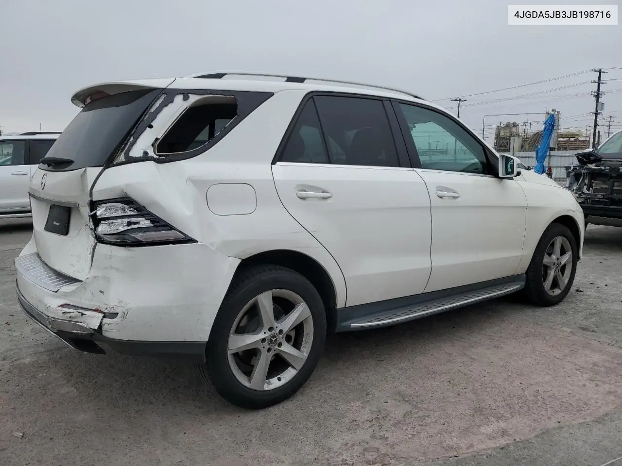 2018 Mercedes-Benz Gle 350 VIN: 4JGDA5JB3JB198716 Lot: 53080925