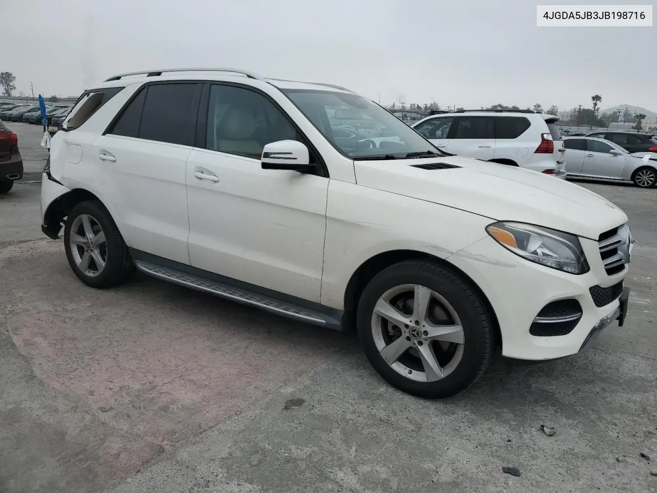 2018 Mercedes-Benz Gle 350 VIN: 4JGDA5JB3JB198716 Lot: 53080925