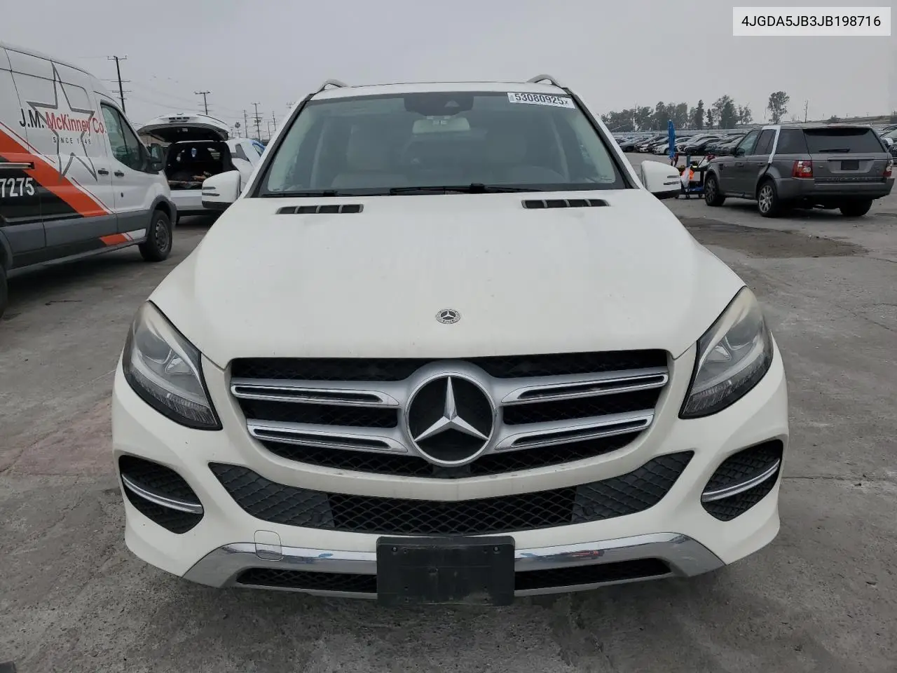2018 Mercedes-Benz Gle 350 VIN: 4JGDA5JB3JB198716 Lot: 53080925