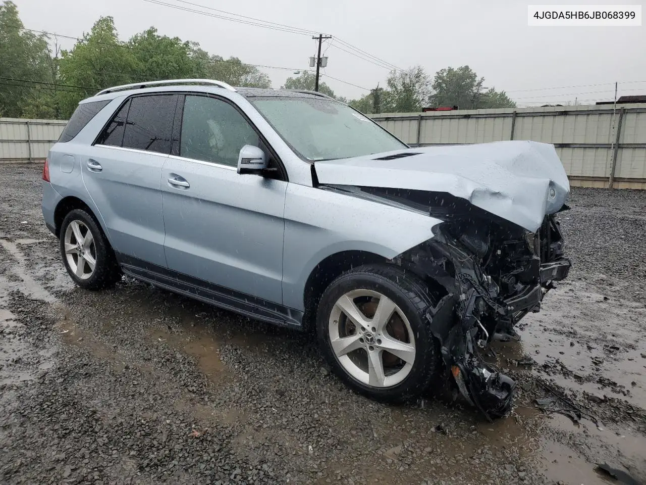2018 Mercedes-Benz Gle 350 4Matic VIN: 4JGDA5HB6JB068399 Lot: 55399255