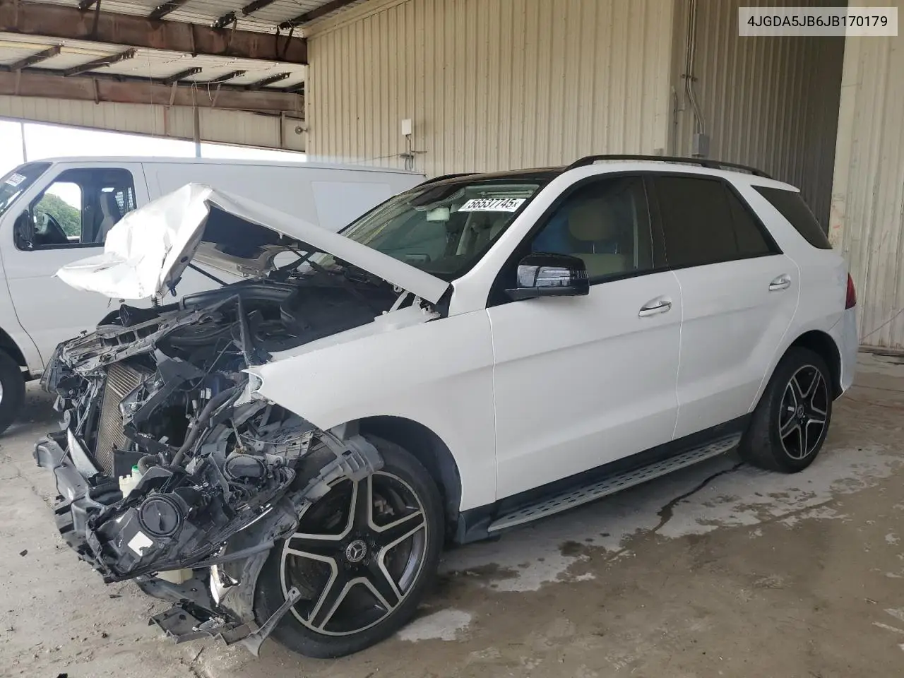 2018 Mercedes-Benz Gle 350 VIN: 4JGDA5JB6JB170179 Lot: 56537745