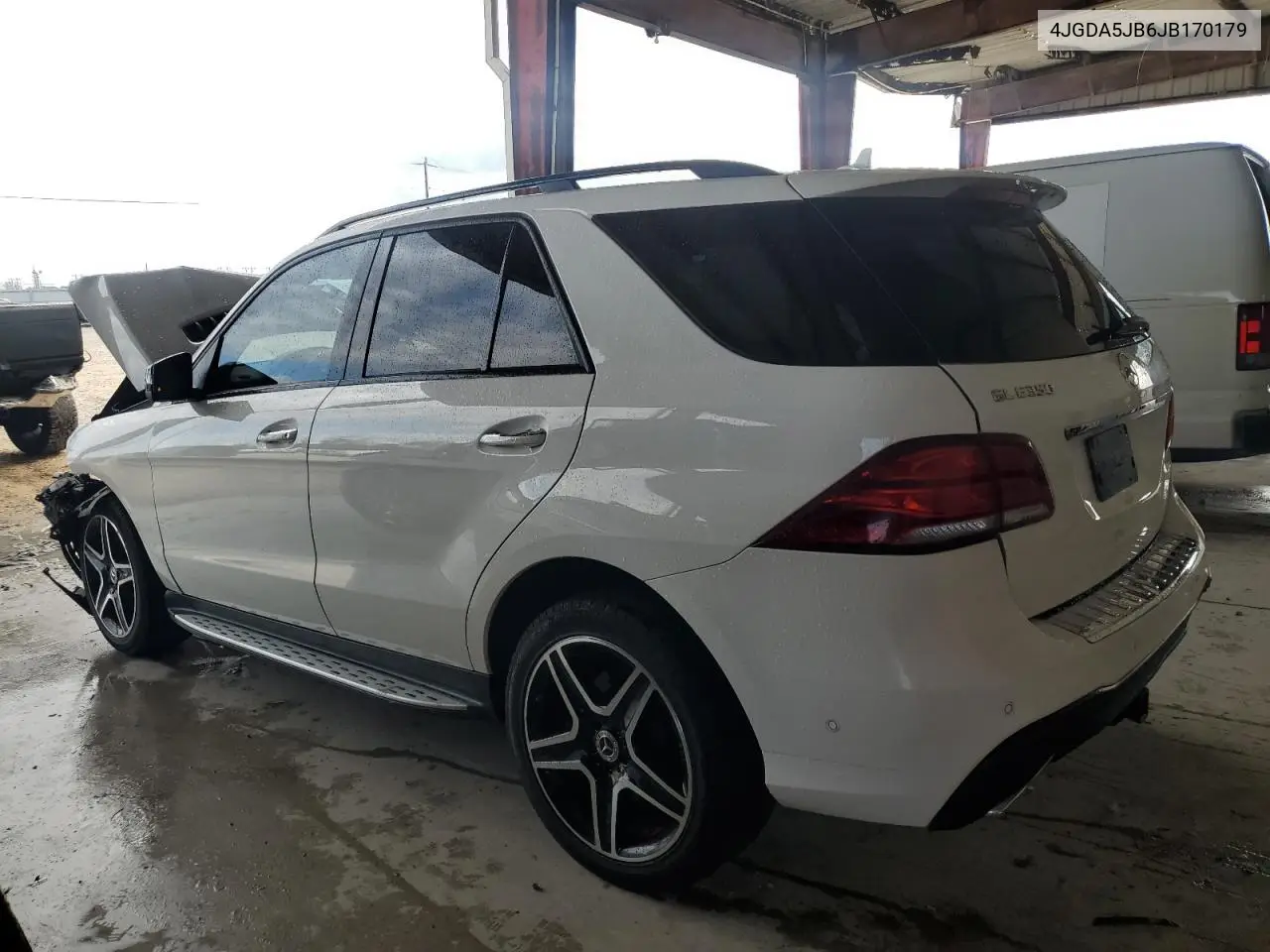 2018 Mercedes-Benz Gle 350 VIN: 4JGDA5JB6JB170179 Lot: 56537745