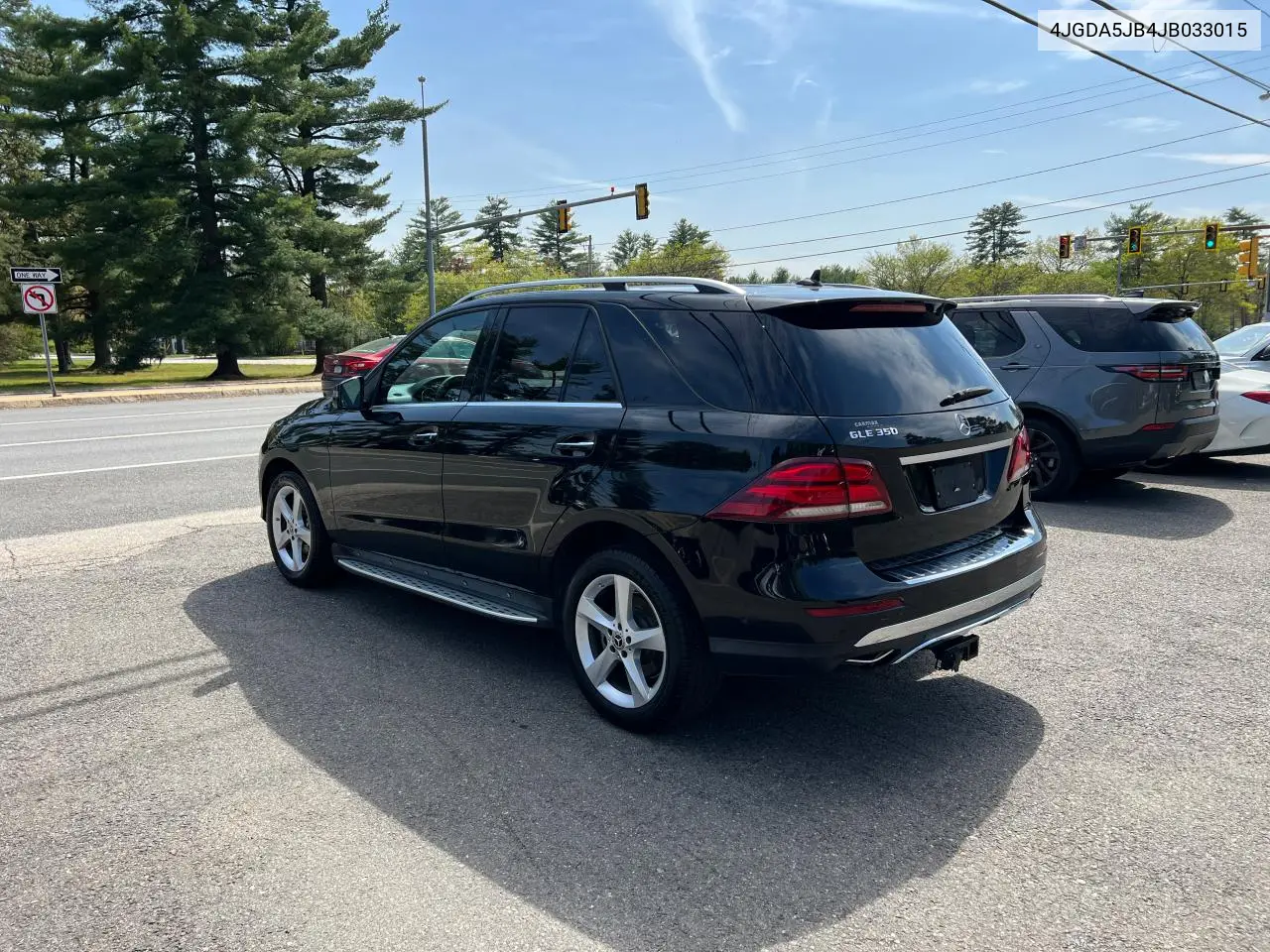 2018 Mercedes-Benz Gle 350 VIN: 4JGDA5JB4JB033015 Lot: 57177215