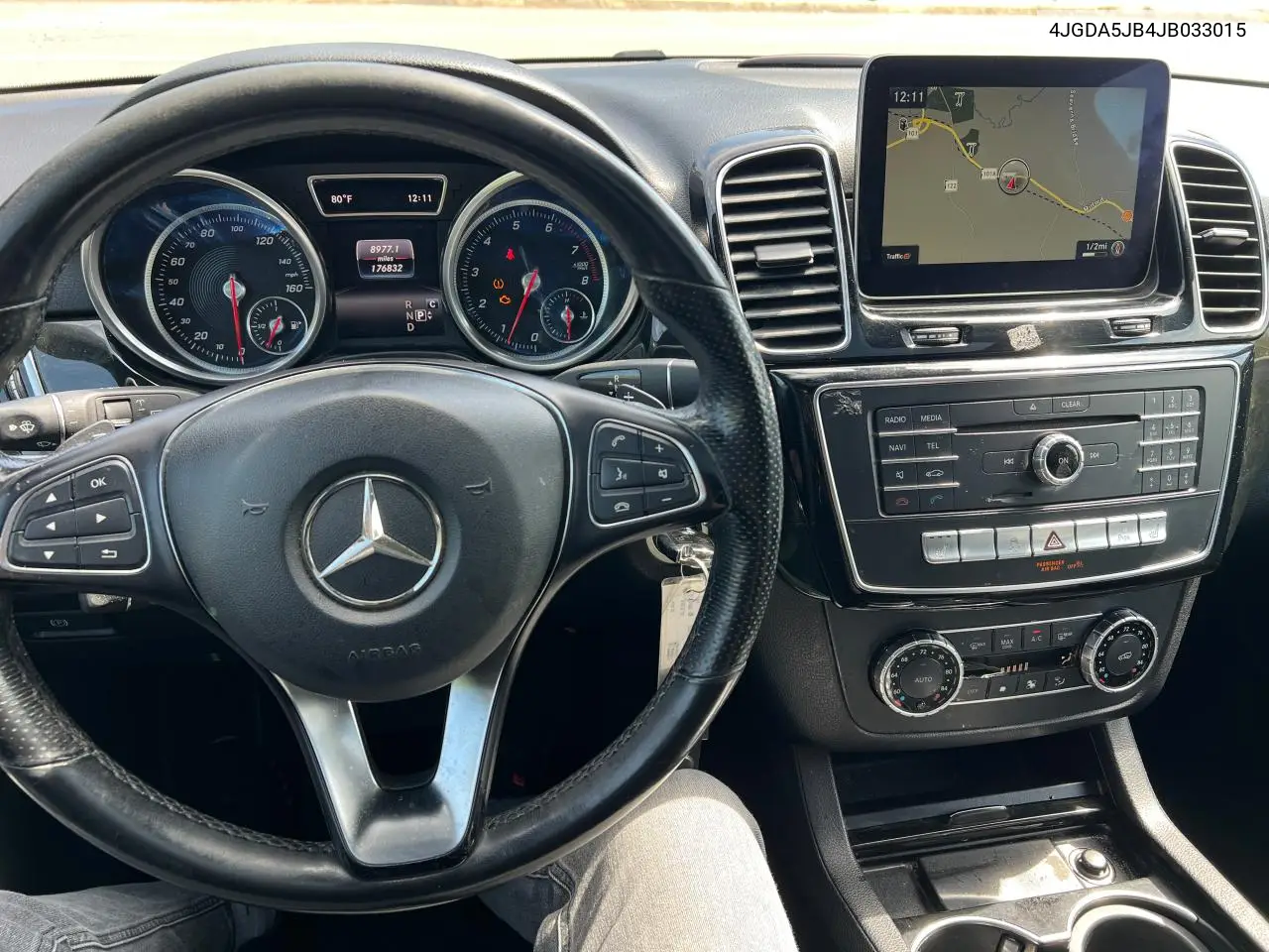 2018 Mercedes-Benz Gle 350 VIN: 4JGDA5JB4JB033015 Lot: 57177215