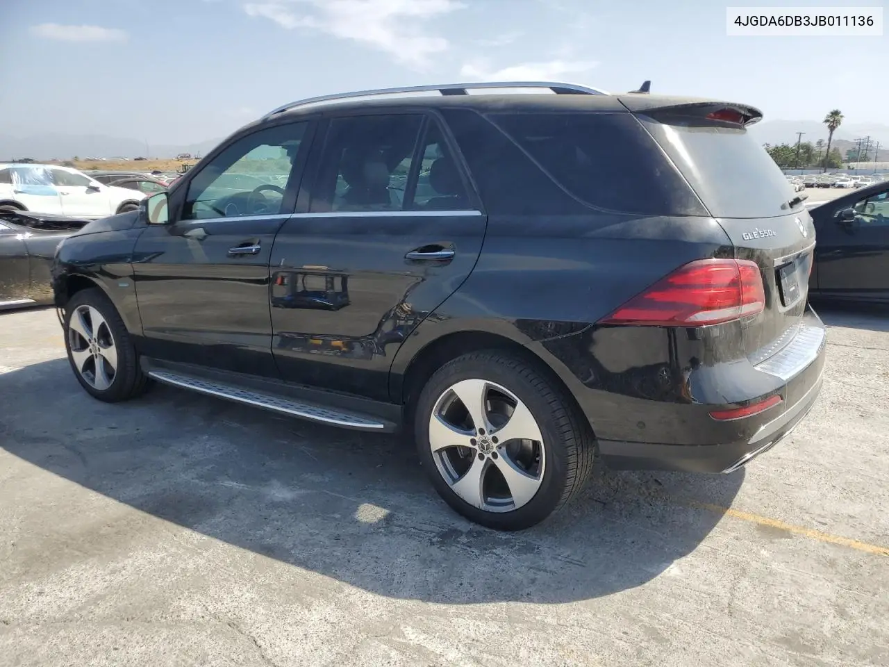2018 Mercedes-Benz Gle 550E 4Matic VIN: 4JGDA6DB3JB011136 Lot: 57365015