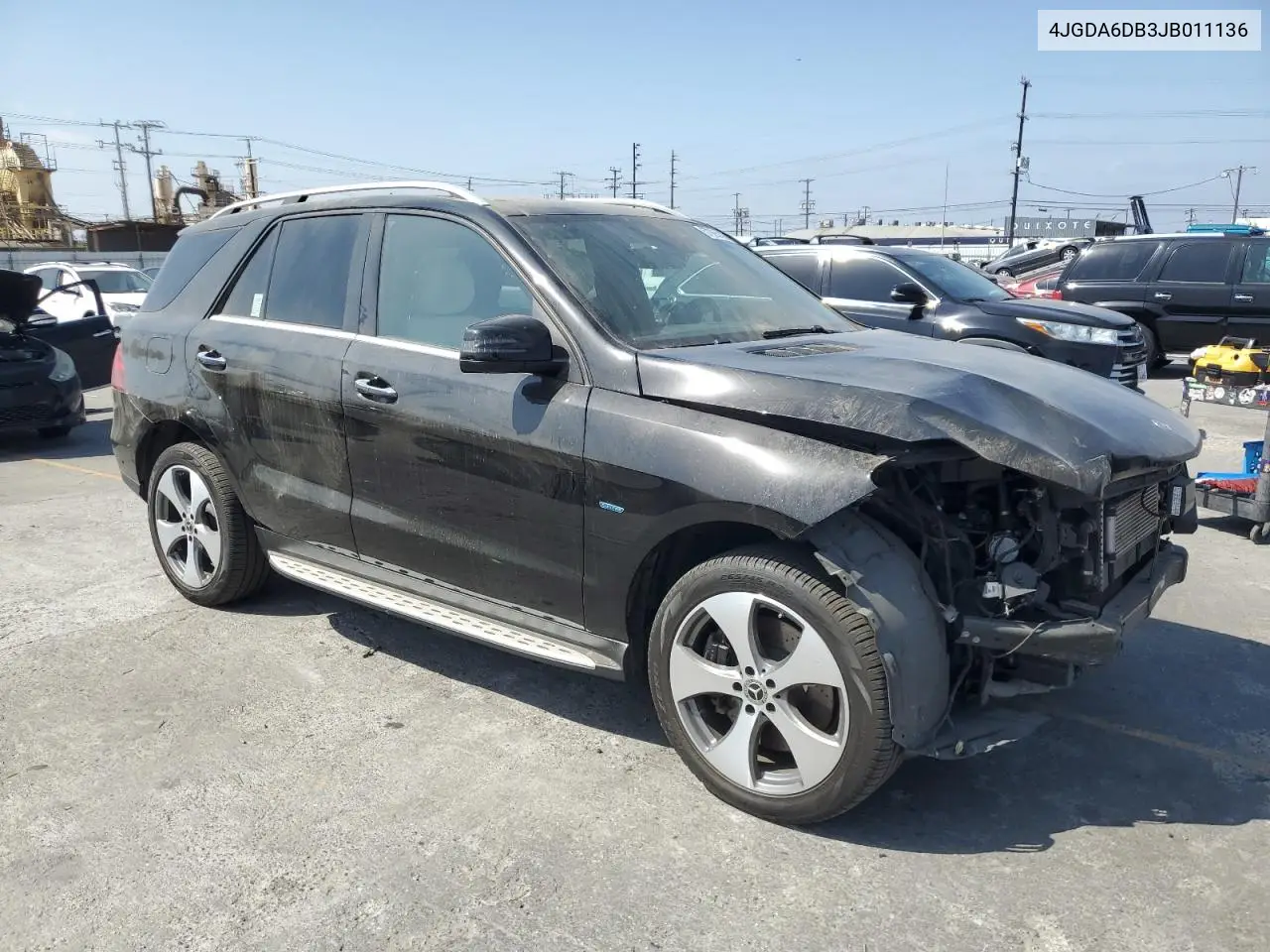 2018 Mercedes-Benz Gle 550E 4Matic VIN: 4JGDA6DB3JB011136 Lot: 57365015