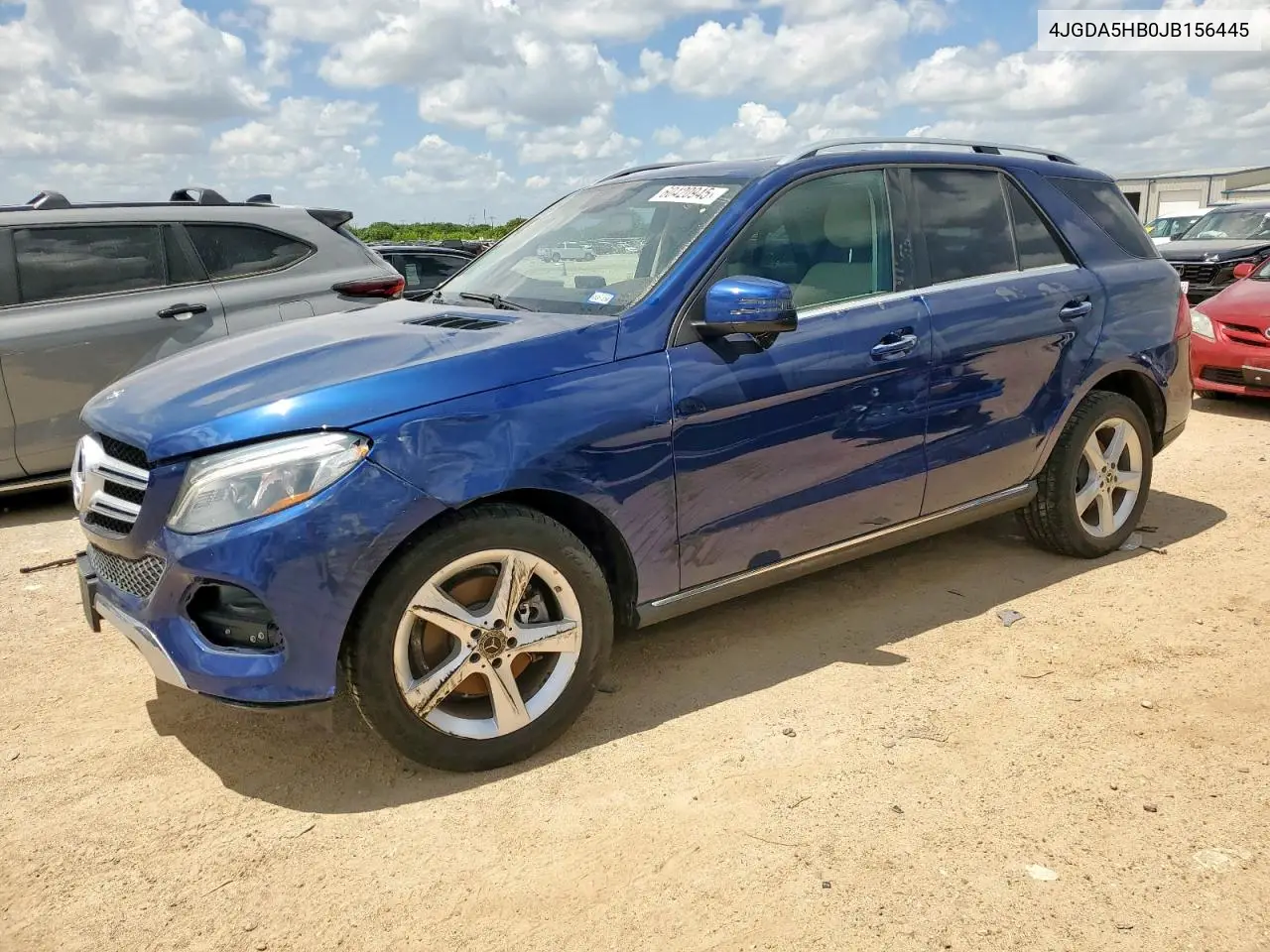 2018 Mercedes-Benz Gle 350 4Matic VIN: 4JGDA5HB0JB156445 Lot: 60420945