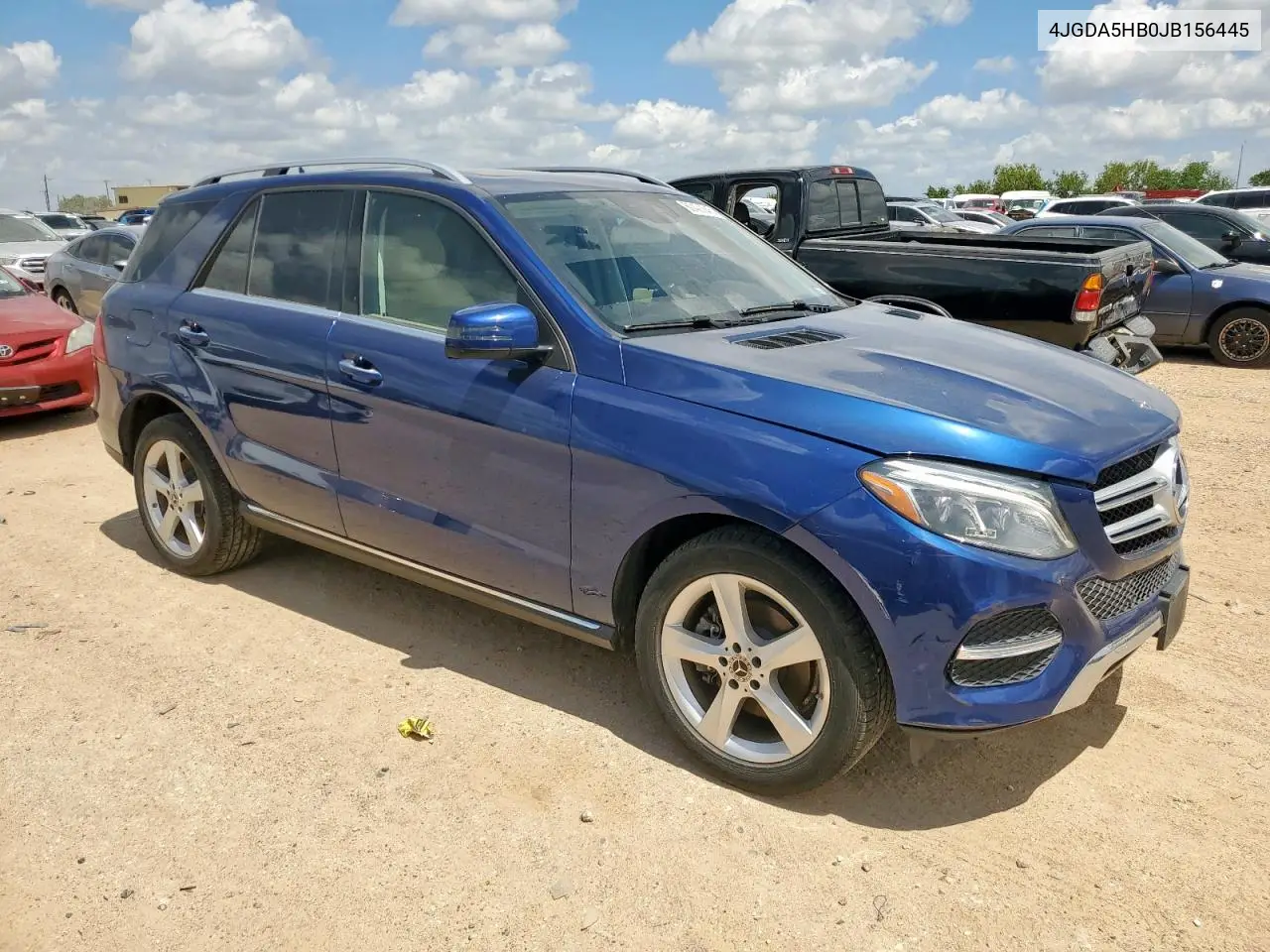 2018 Mercedes-Benz Gle 350 4Matic VIN: 4JGDA5HB0JB156445 Lot: 60420945
