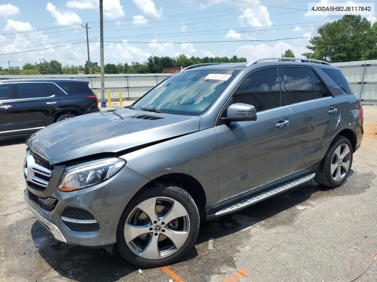 2018 Mercedes-Benz Gle 350 4Matic VIN: 4JGDA5HB2JB117842 Lot: 61751265