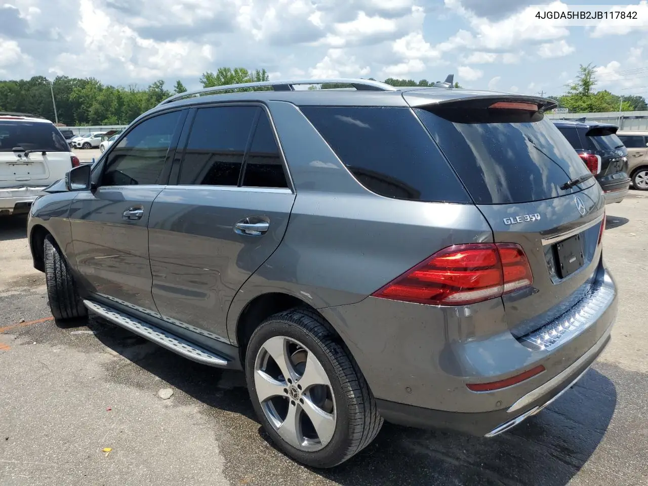2018 Mercedes-Benz Gle 350 4Matic VIN: 4JGDA5HB2JB117842 Lot: 61751265