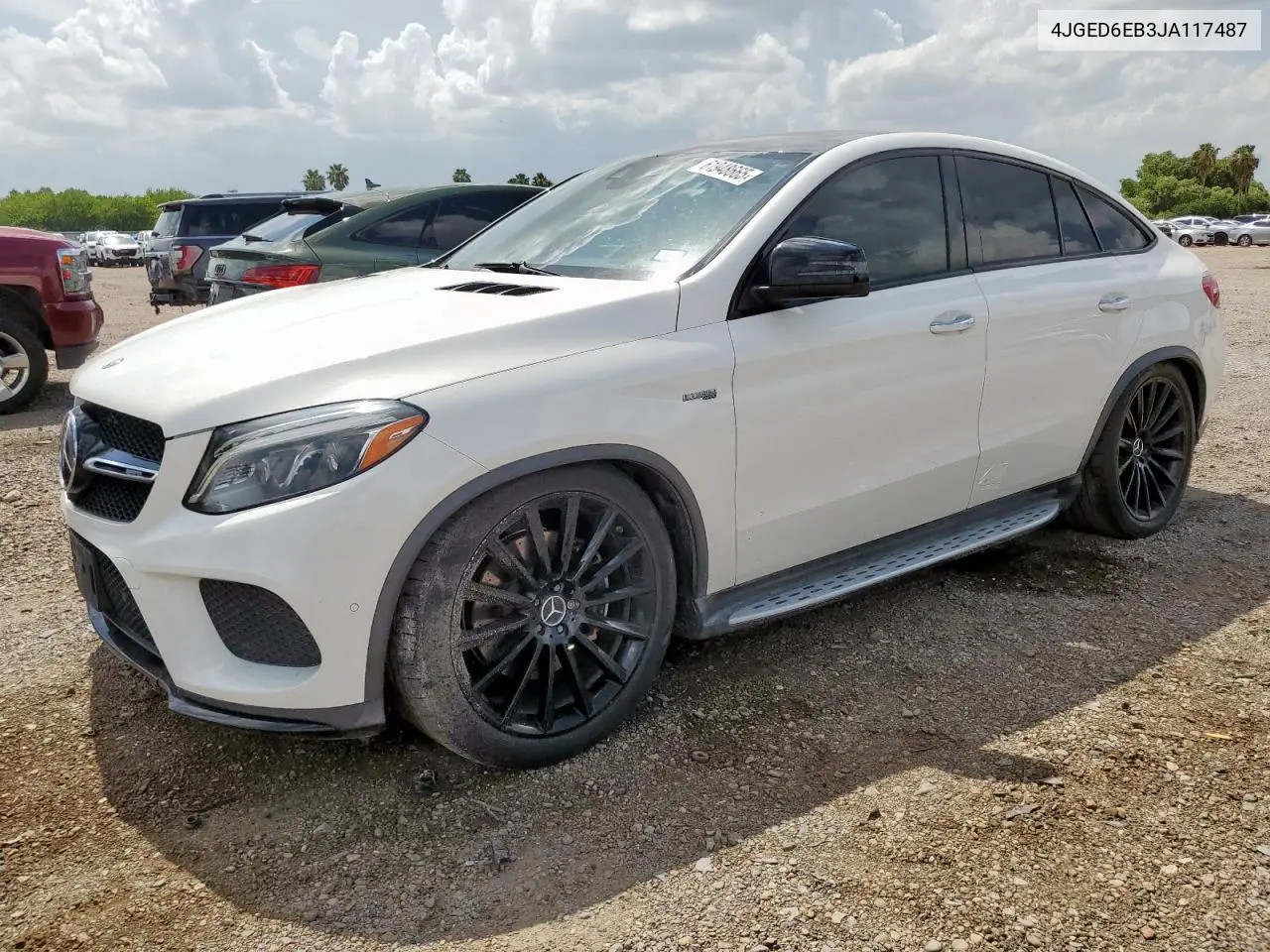 2018 Mercedes-Benz Gle Coupe 43 Amg VIN: 4JGED6EB3JA117487 Lot: 61948665