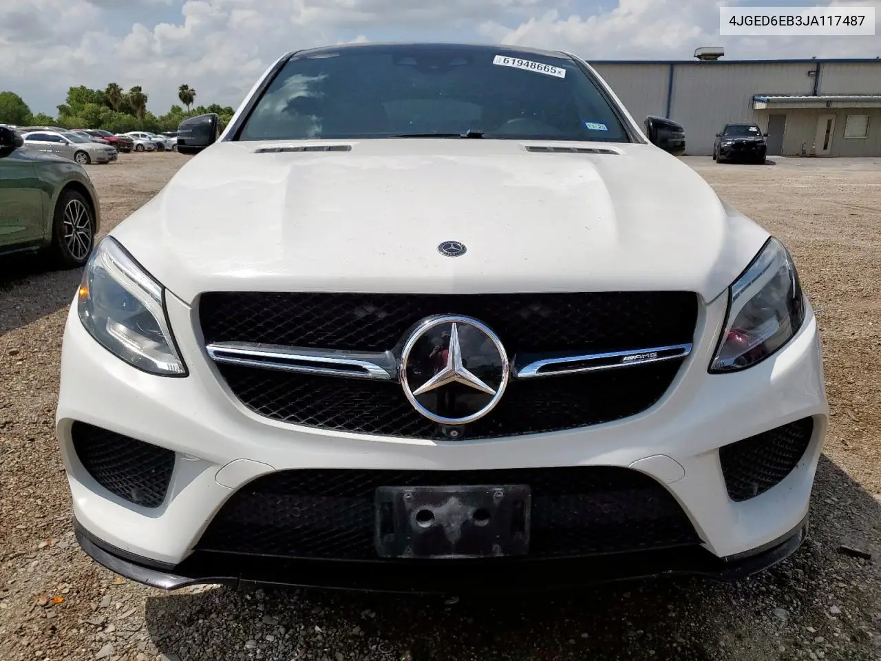 2018 Mercedes-Benz Gle Coupe 43 Amg VIN: 4JGED6EB3JA117487 Lot: 61948665
