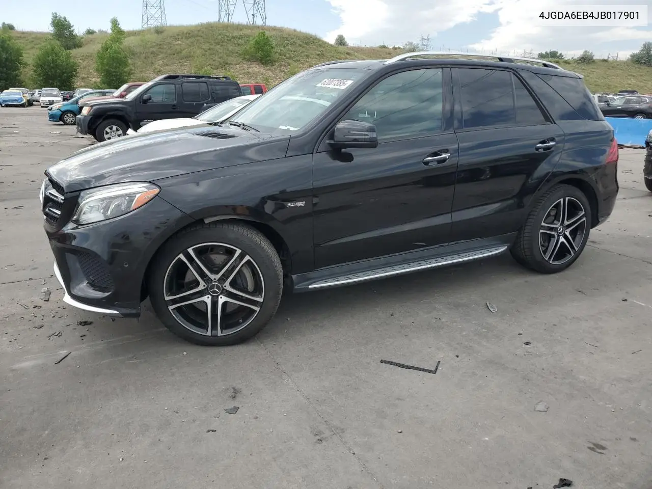 2018 Mercedes-Benz Gle 43 Amg VIN: 4JGDA6EB4JB017901 Lot: 62007385