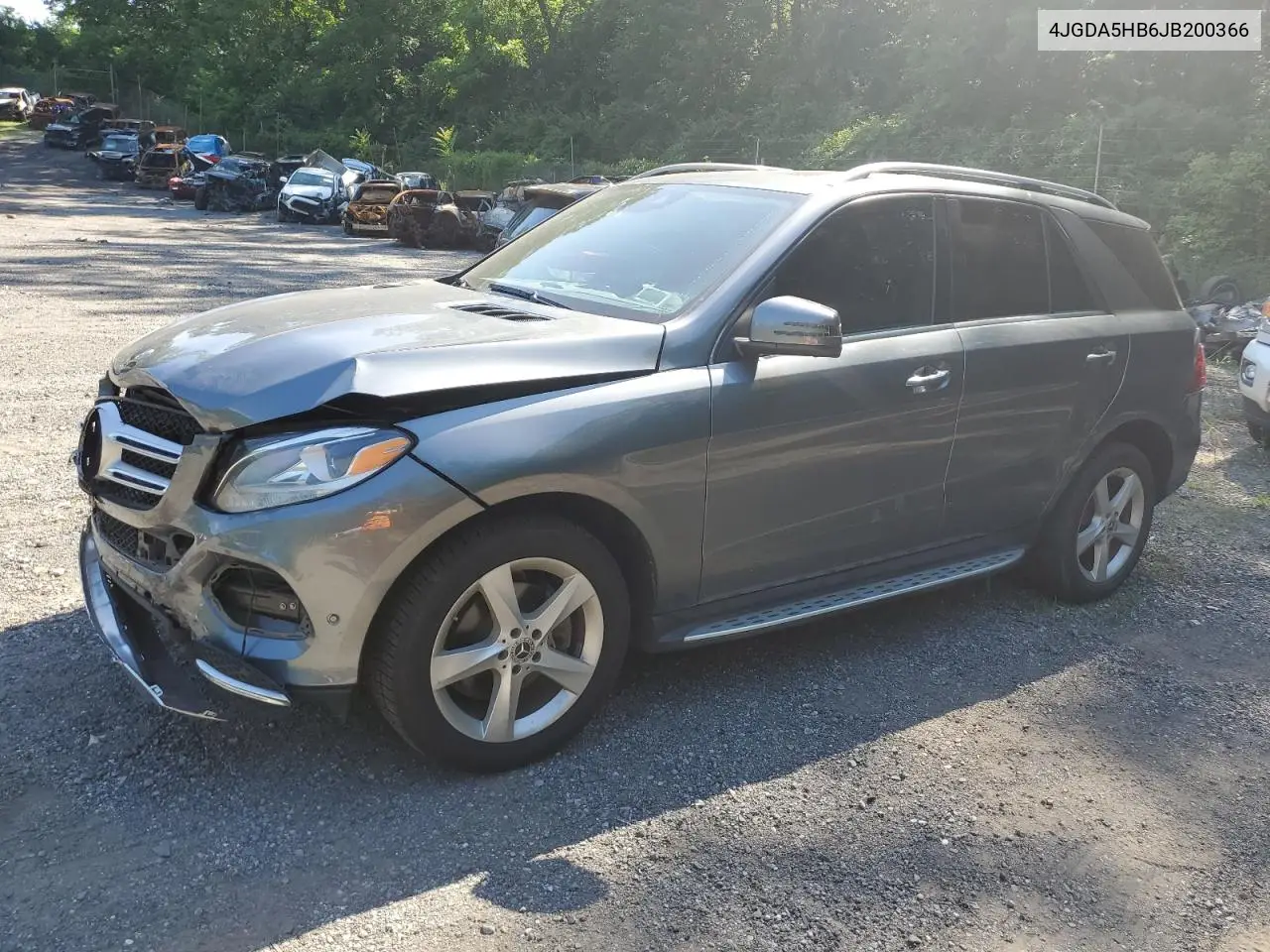 2018 Mercedes-Benz Gle 350 4Matic VIN: 4JGDA5HB6JB200366 Lot: 62200145