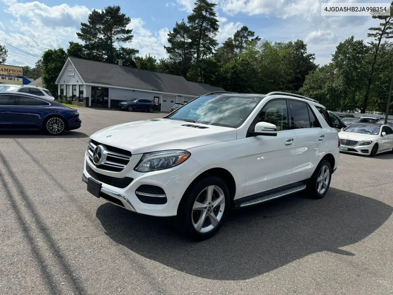 2018 Mercedes-Benz Gle 350 4Matic VIN: 4JGDA5HB2JA998354 Lot: 62409695